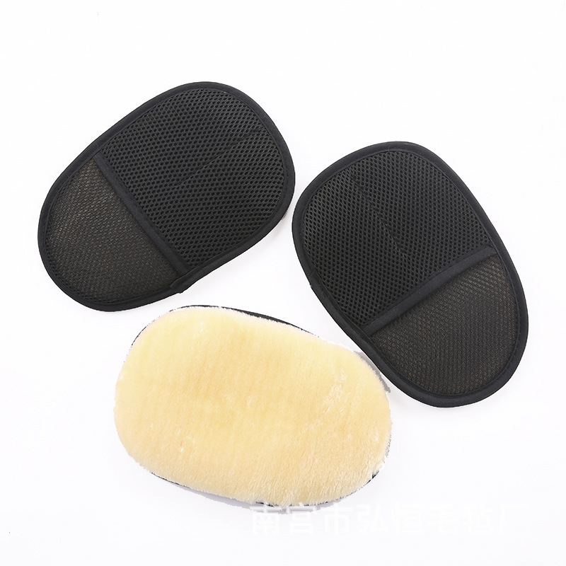 Car wash gloves wool thickened car gloves car waxing gloves bear paw car cleaning cloth cleaning tools