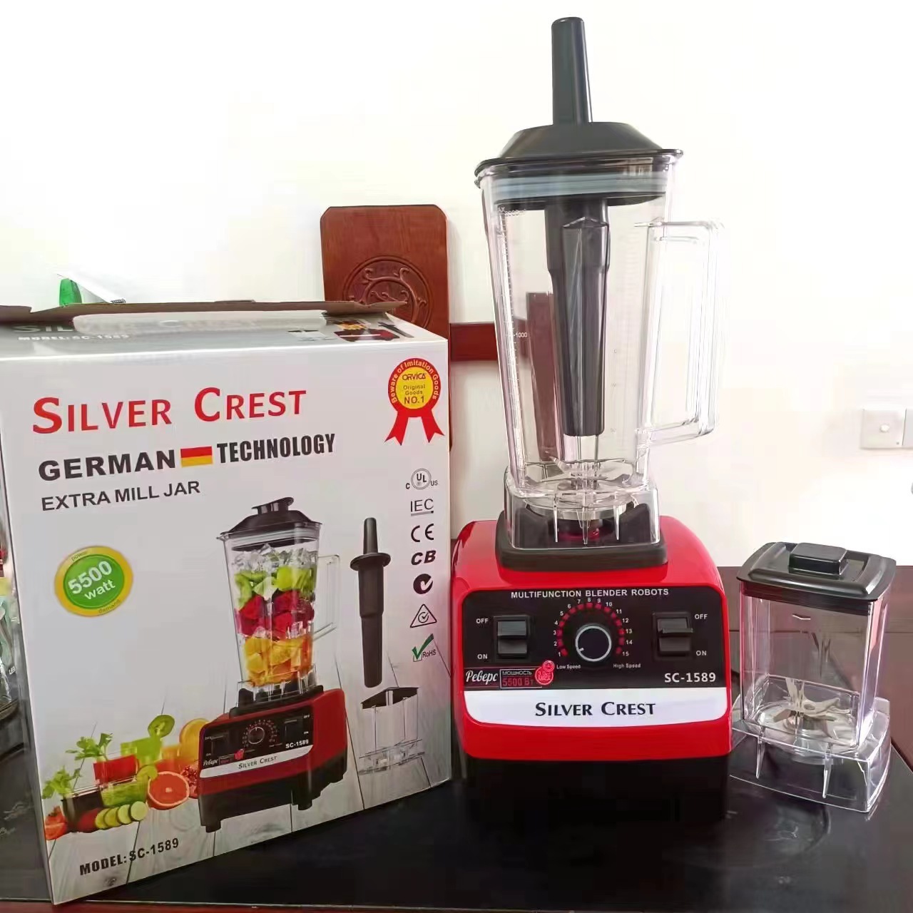 blender5500W double cup multifunctional wall breaking machine mixer ice crusher cooking machine auxiliary food juicer manufacturers