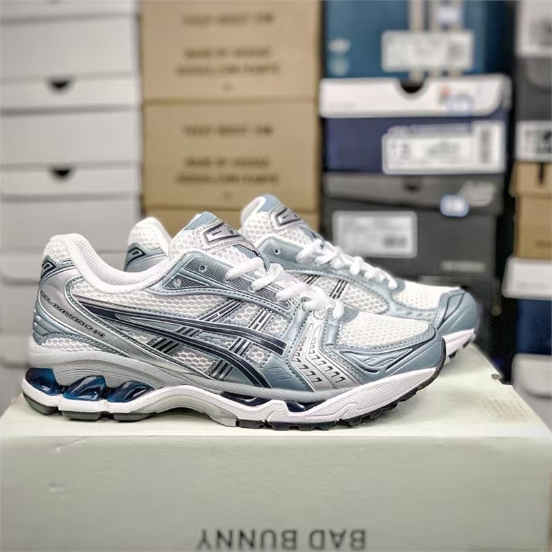 -Shoes Are Comfortable, Running, Wear-Resistant and Protective Kayano14 Low-Cut Men's and Women's Sports Shoes Gel Putian Breathable Same Style Shock Absorption