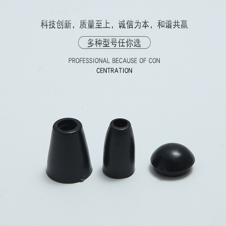Wholesale clothing accessories black white plastic hanging Bell cap rope buckle rope buckle tail set tail clip hanging bead anti-slip buckle