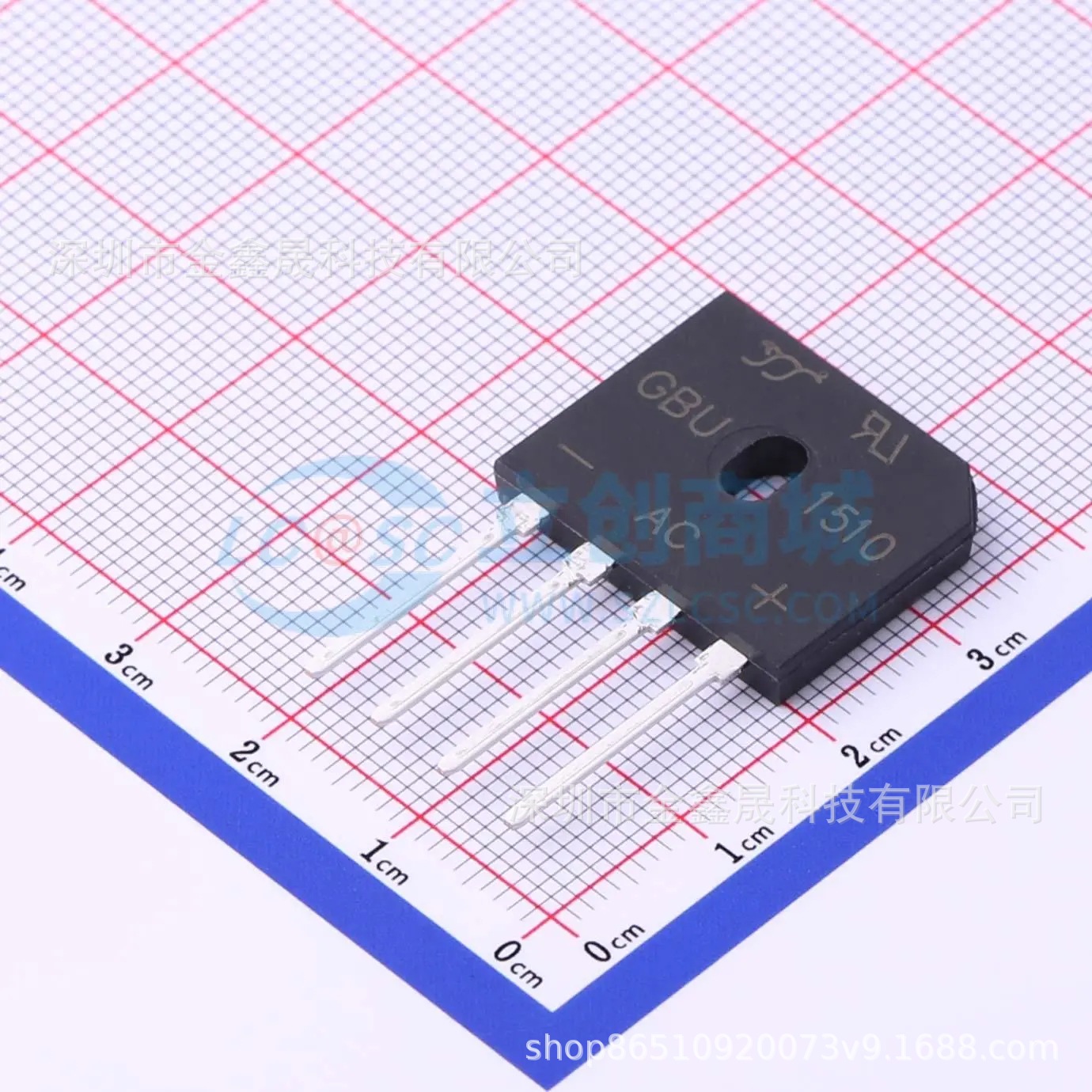 Yangjie Bridge Rectifier Gbu1510 Induction Cooker Rectifier Bridge 15A1000V Flat Bridge Rectifier Brand New Original
