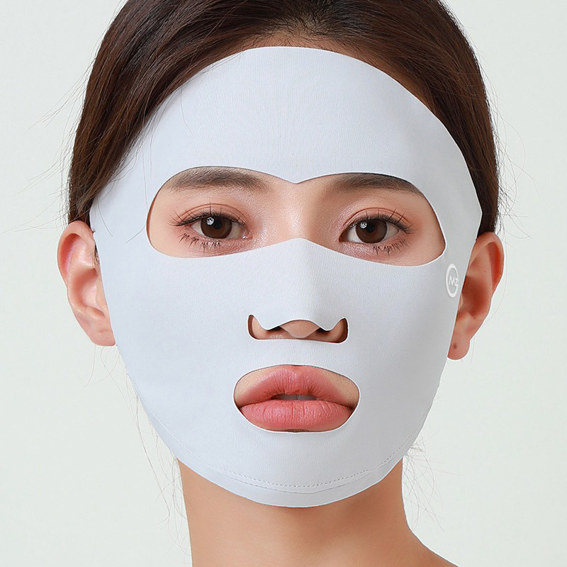 Running-Specific Sun Protection Mask for Summer, Women's Ice Silk Chin-Protecting Mask with Exposed Mouth and Nose, Outdoor Golf Marathon Face Mask